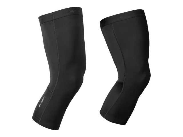 Gripgrab Pacr Spring-Autumn Knee Warmers, svarta knävärmare för racercykel