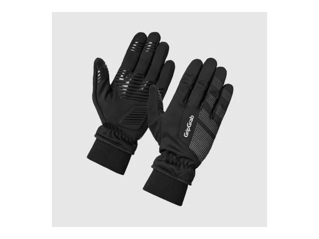 Gripgrab RIDE 2 Windproof Winter Gloves, svarta vindtäta vinterhandskar