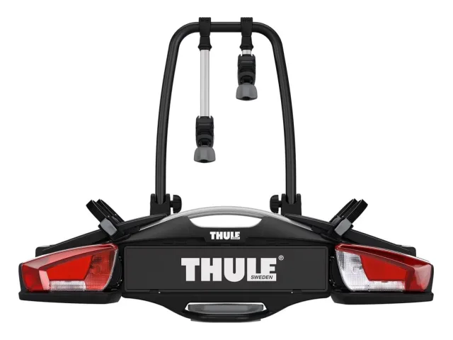 Thule VeloCompact 2, dragkrokshållare för två cyklar med 13-poligt eluttag