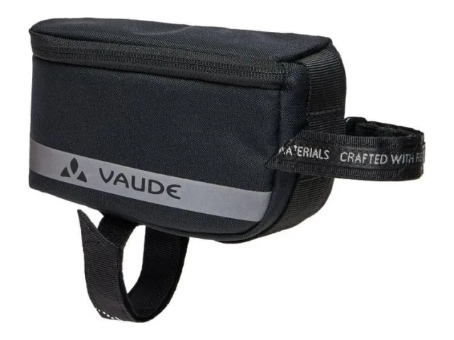 VAUDE Top Tube Bag, toppstångsväska monterad framför styret på racercykel